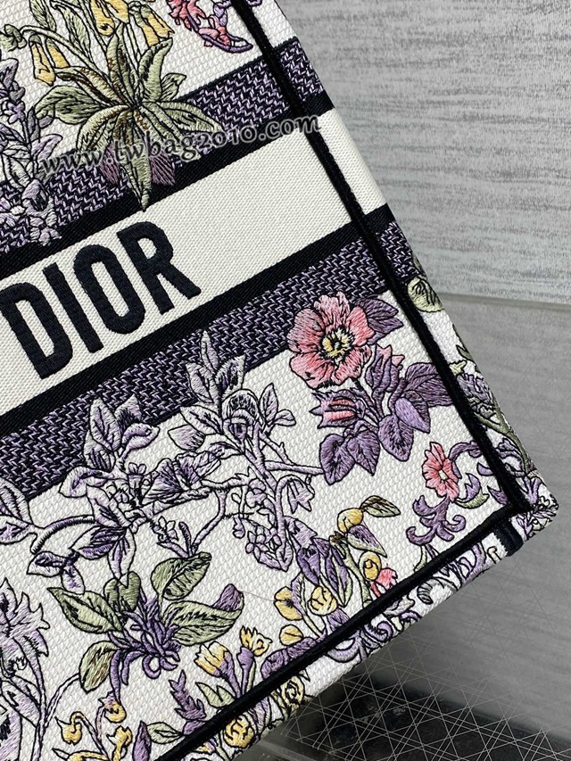 Dior专柜新款TOTE包迪奥高仿原单Around the world图案中号Tote手提购物包 djfk1385